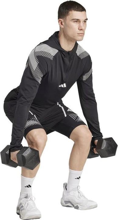Produktbild Adidas Herren Sweater mit Kapuze Ps Quarter Zip Schwarz (M)