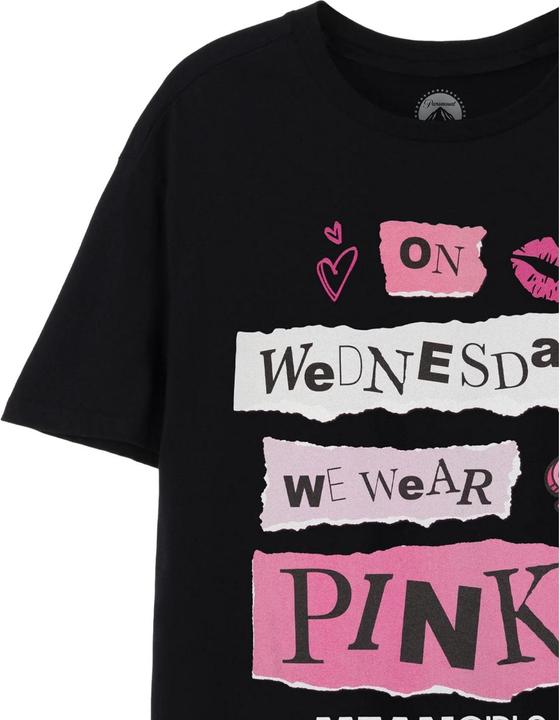 Immagine prodotto Mean Girls Maglietta Donna/Ladies Pink Wednesdays (38)