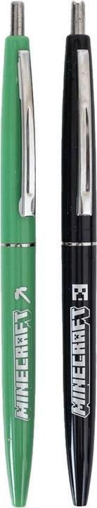 Produktbild Minecraft Click Pen Set 2erPack (Schwarz/Grün, 2 x)