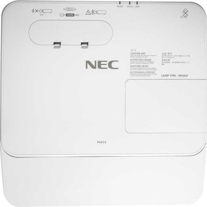Produktbild NEC P603x (XGA, 6000 lm, 1.3 - 2.2:1)