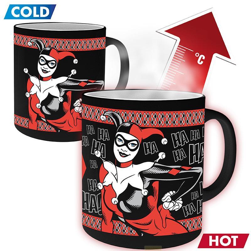 GB Eye Tazza DC Comics - Heat Change 320ml : Harley Quinn Psychotic, Tazza