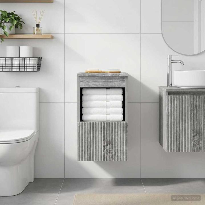 Produktbild vidaXL Badezimmerschrank (44.50 x 30 x 50 cm)