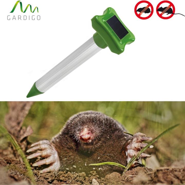 Actual product image Gardigo Solar mole defense