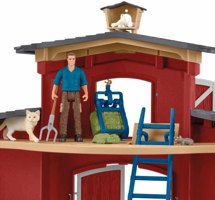 Actual product image Schleich Barn with animals and accessories