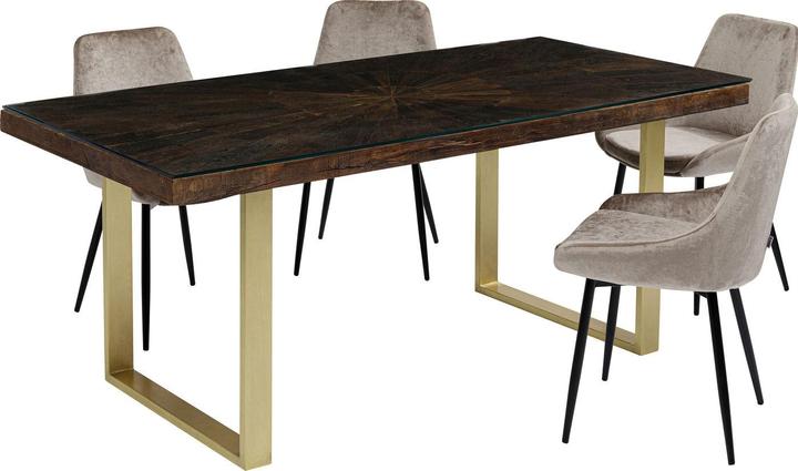 Produktbild Kare Design Tisch Conley Messing 180x90 (180 x 90 x 76 cm)