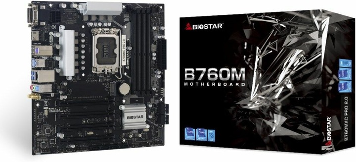 Produktbild Biostar B450MX (AM4, AMD B450, mATX)