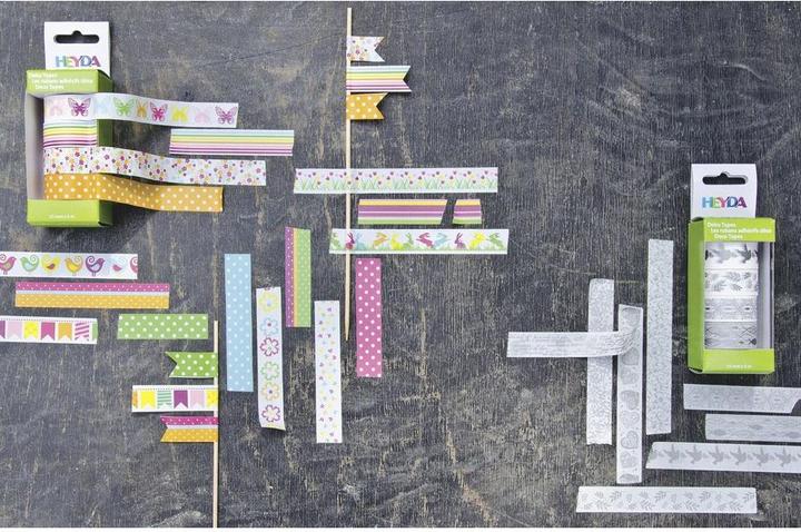 Produktbild Heyda Washi Tape Schmetterlinge Mehrfarbig