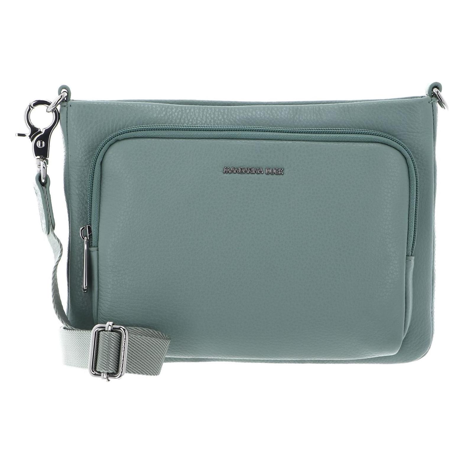 Mandarina Duck, Damen, Handtasche, Mellow Leather Crossover Bag, Grün