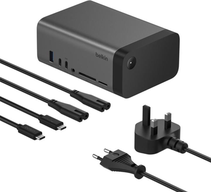 Actual product image Belkin CONNECT USB-C 11-in-1 Pro GaN Dock 150W 2xHDMI INC020kqSY (USB-C, 11 Ports)