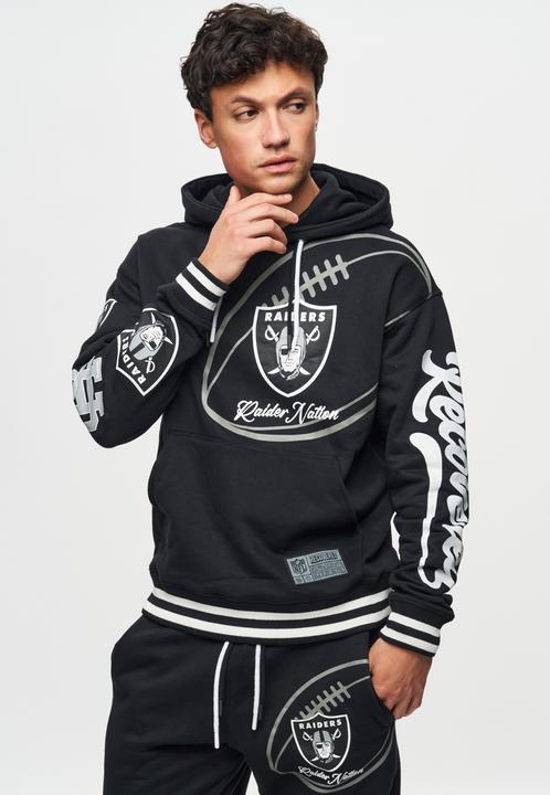 Immagine prodotto Recovered Re:felpa in pile con cappuccio - PATCHES Las Vegas Raiders (S)