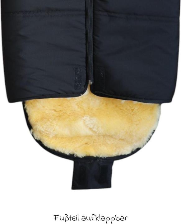 Image du produit Kaiser Baby Kaiser Lammfell Fusssack Iglu 2.0, black