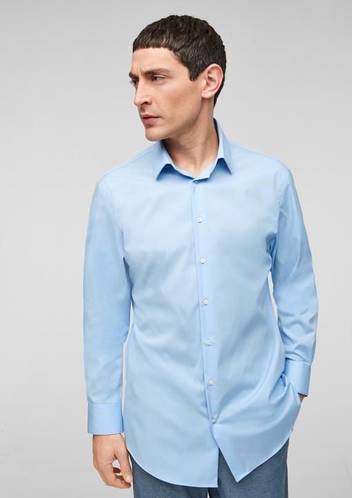 Produktbild s.Oliver Hemd Slim: Hemd mit Kentkragen (38)