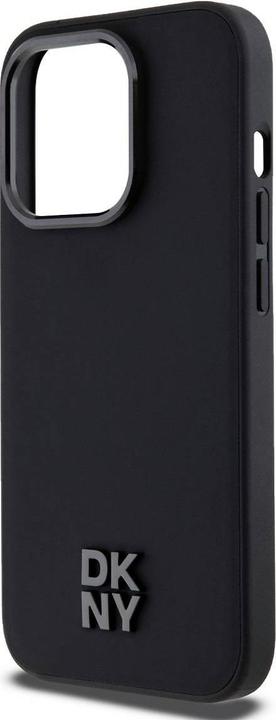 Actual product image DKNY PU Leather Stack Logo Magsafe Case for iPhone 14 Pro Max Black (Apple iPhone 14 Pro Max)