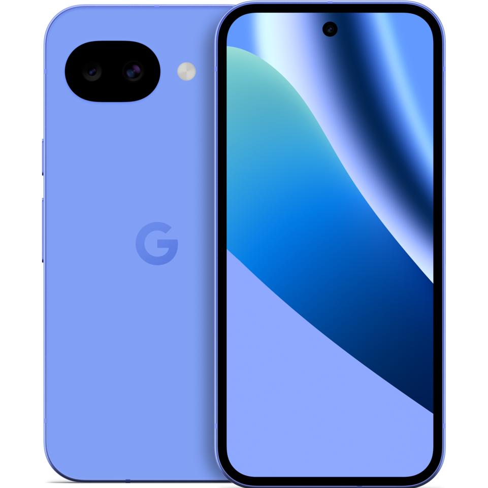 Google Pixel 10a (256 GB, Lavender, 6.30", SIM + eSIM, 5G), Smartphone, Blau