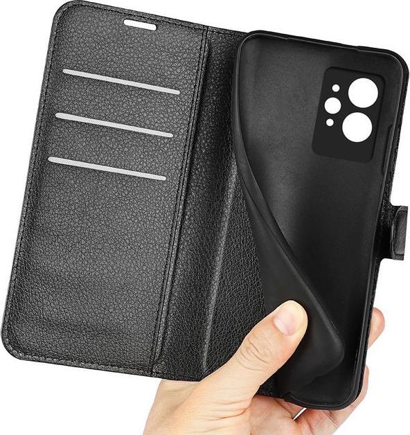 Image du produit MU Classic Série de couvertures de livres en cuir litchi (Realme GT2 Pro)