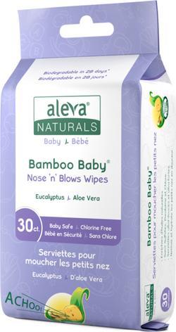 Produktbild Aleva Naturals Bambus zum Naseputzen 30 Stk. (30 Stück)