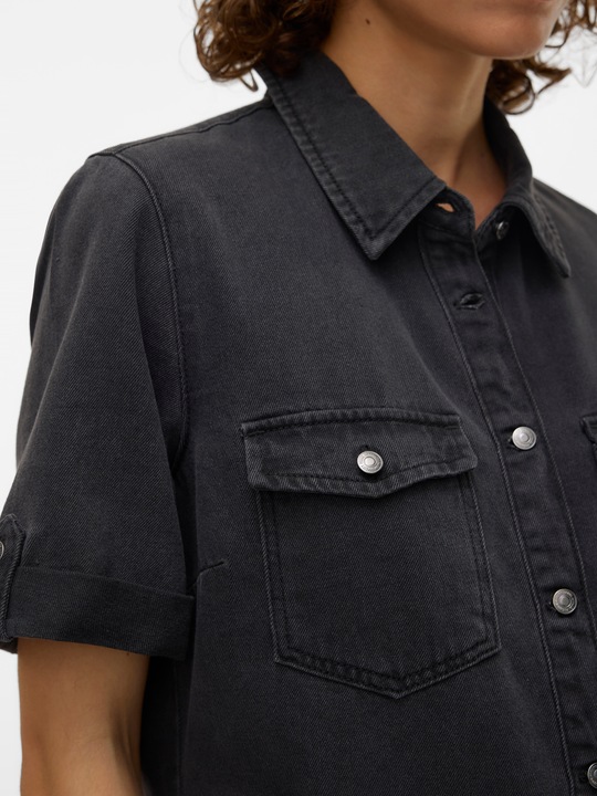 Produktbild Vero Moda VMJENNIE Kurzes Kleid Jeanskleid (XL)