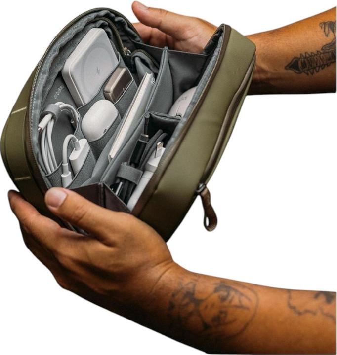 Image du produit Orbitkey - 2-in-1 Tech Pouch - Olive