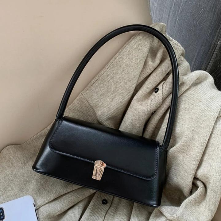Only-Bags.Store Crossbody Taschen Unterarm Umhängetasche Handtasche Und Geldbörsen Solid Color