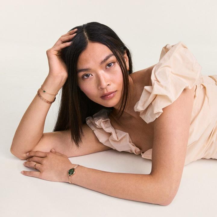 Produktbild Daniel Wellington - Petite Mini 19 Melrose RG Emerald DW00100742 (Analoguhr, 40 mm)