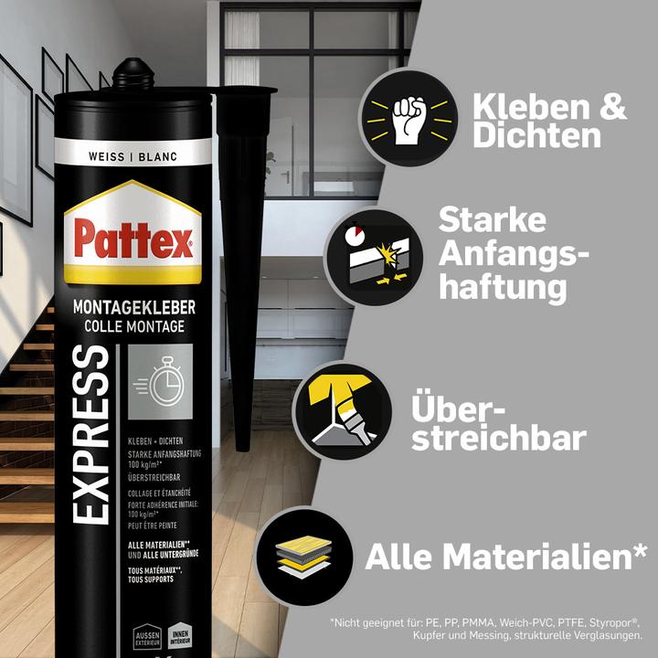 Productafbeelding Pattex Express montagelijm (440 g)