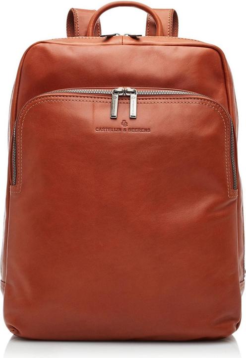 Actual product image Castelijn & Beerens & Beerens - Firenze Laptoprugzak 15,6 + tablet RFID | lichtbruin - (15 l)