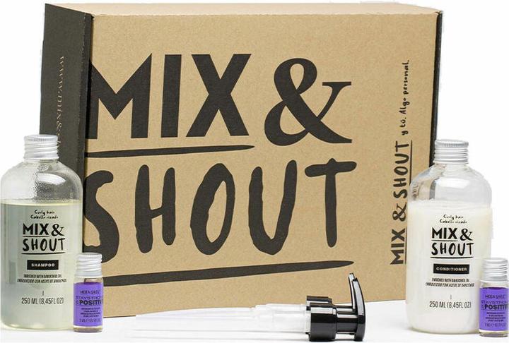 Produktbild Mix & Shout Routine Curly Protector Lot 4 pz (Flüssiges Shampoo, 250 ml)