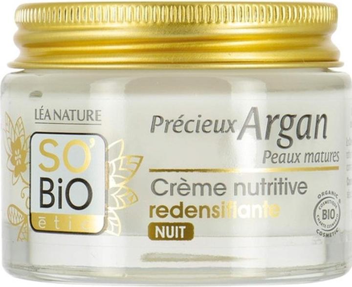 So’Bio étic So'bio Etic Precieux Argan Cosmos Organic Redensifying Nourishing Night Cream (Nachtcreme)