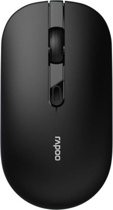 Produktbild Rapoo 1530 Silent Schwarz Kabellose optische Maus (Kabellos)