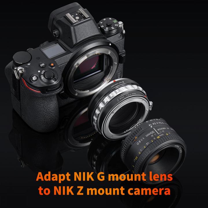 Produktbild K&F Concept High Precision Lens Adapter Mount, NIK (G)-NIK Z