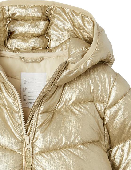 Produktbild Vertbaudet Glänzende Mädchen Light-Steppjacke mit Kapuze, Recycling-Polyester (110)