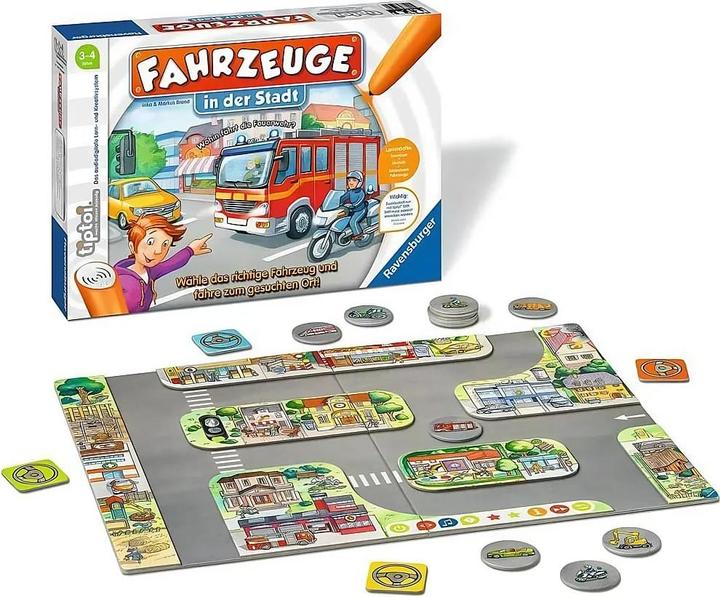 Immagine prodotto tiptoi Veicoli in città (Tedesco, 2 - 4 anni)