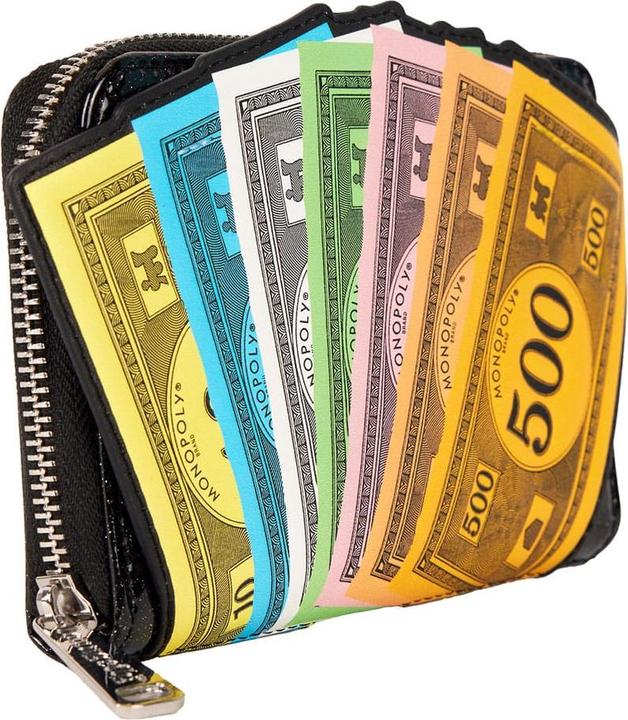 Actual product image Loungefly Hasbro by Wallet Monopoly Money