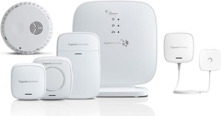 Gigaset Elements Alarm System S including water and smoke detector