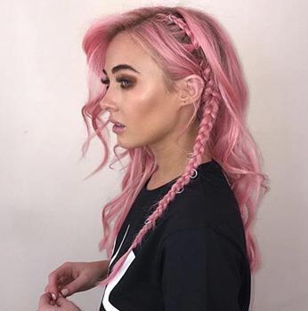 Produktbild Crazy Color Renbow Semi-Permanent Hair Color Dye candy floss 65 - 100 ml, 1er pack (1 x 115 g) (65)