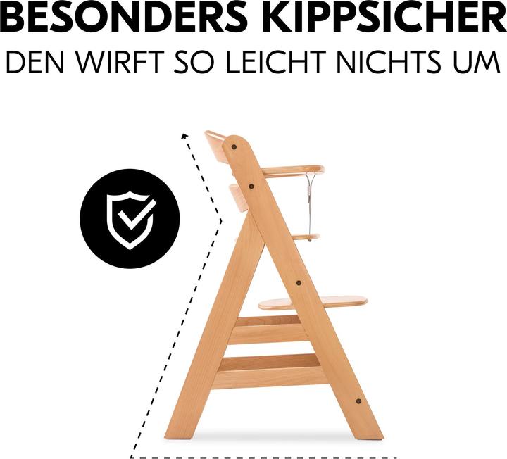 Productafbeelding Hauck Alpha Geboorte Set Pre Nature Grijs (Kinderstoel)