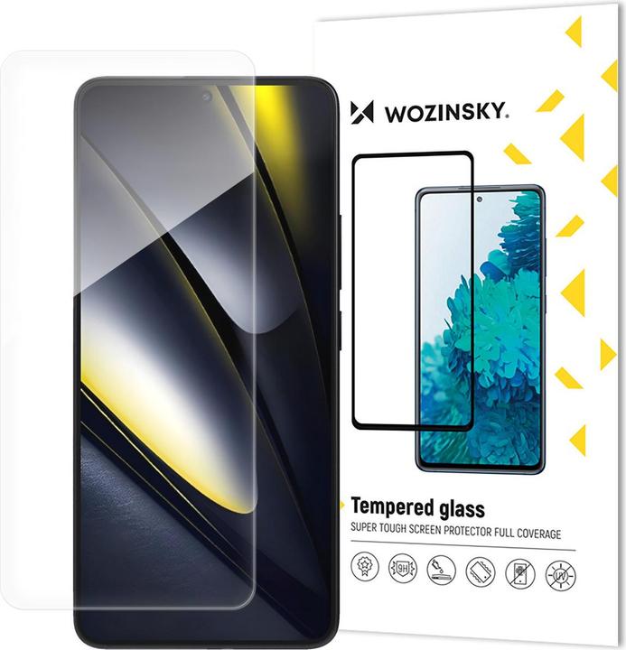 Actual product image Wozinsky Tempered Glass for Xiaomi Poco F6 / F6 Pro (1 Piece, Xiaomi Poco F6 Pro)