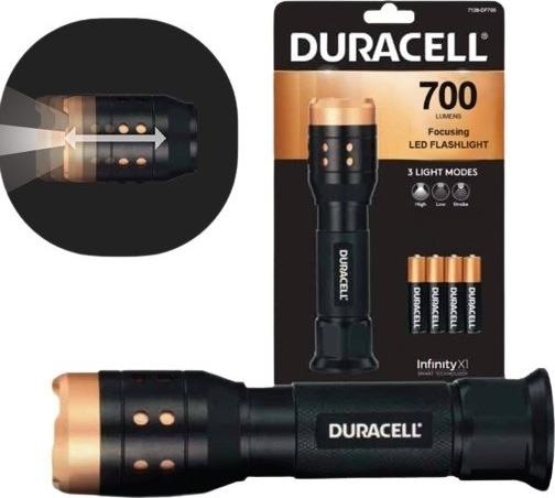 Image du produit Duracell Lampe torche en aluminium 700 LM (14 cm, 700 lm)