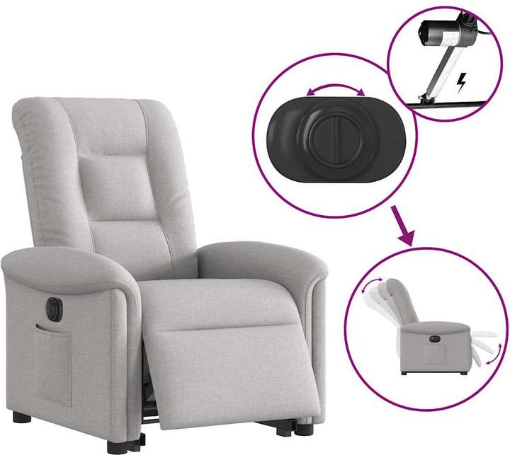 Actual product image vidaXL Relaxsessel mit Aufstehhilfe