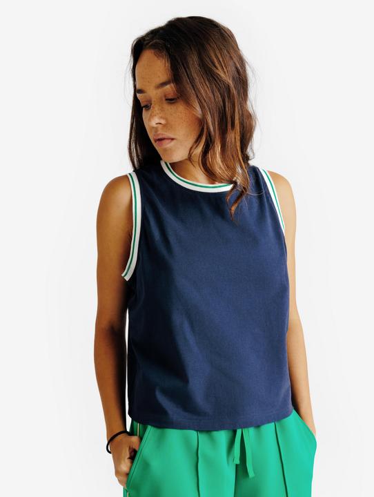 Produktbild Decathlon Tanktop Damen einfarbig Baumwolle (M)