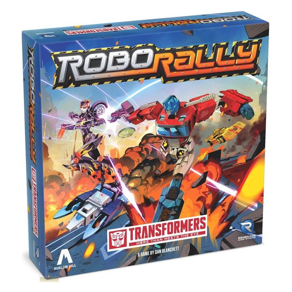 Asmodée Robo Rally Transformers (RGD02652) (Engels, 2 - 6 Spelers)