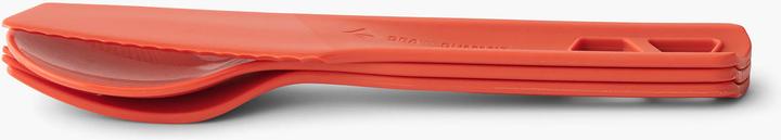 Actual product image Sea To Summit Passage Cutlery Set - (3 Piece) - Orange