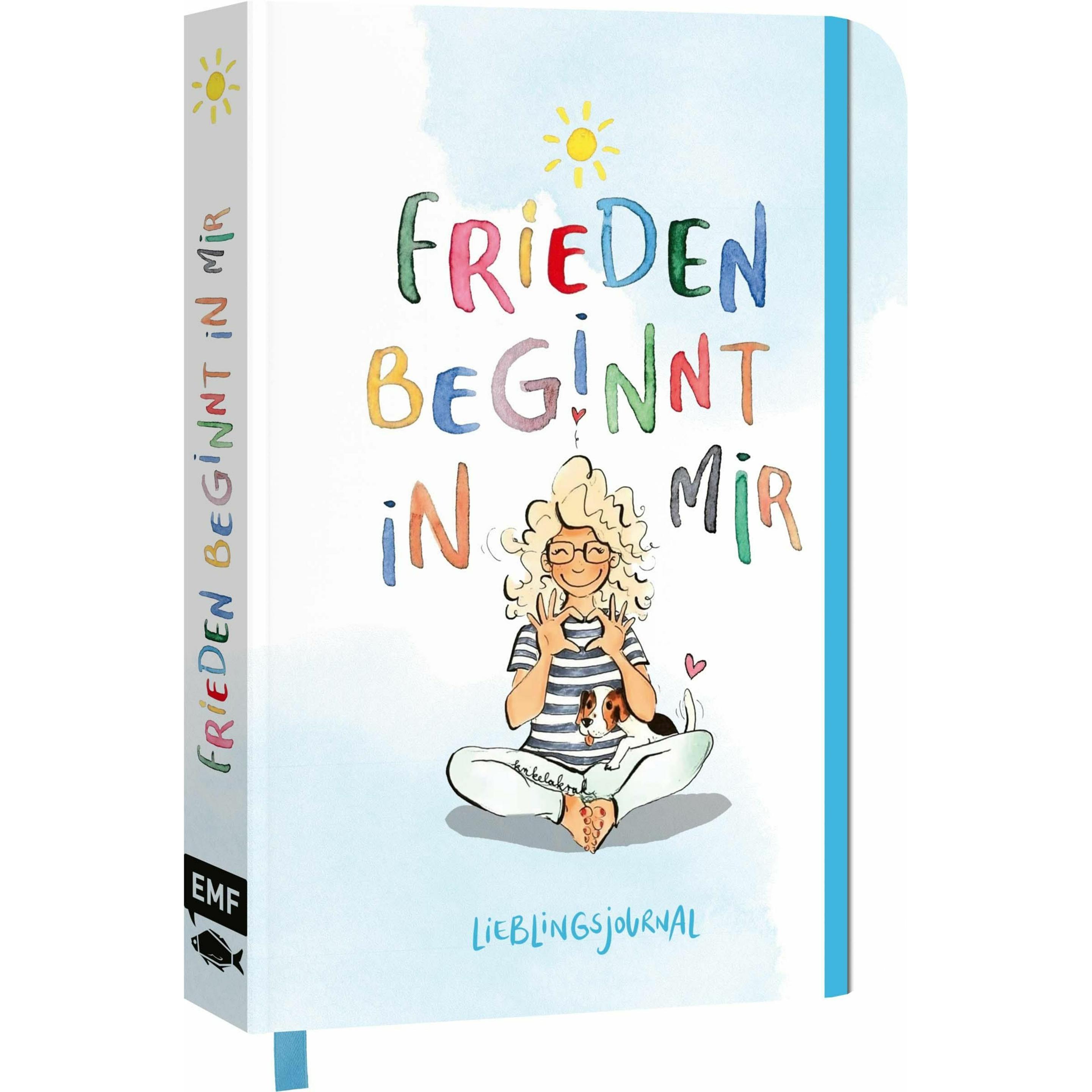 Edition Fischer, Heft + Block, Pollmeier:Dein Lieblings-Journal Fried (14.8 x 21 cm, Speziallineatur, Harter Einband)