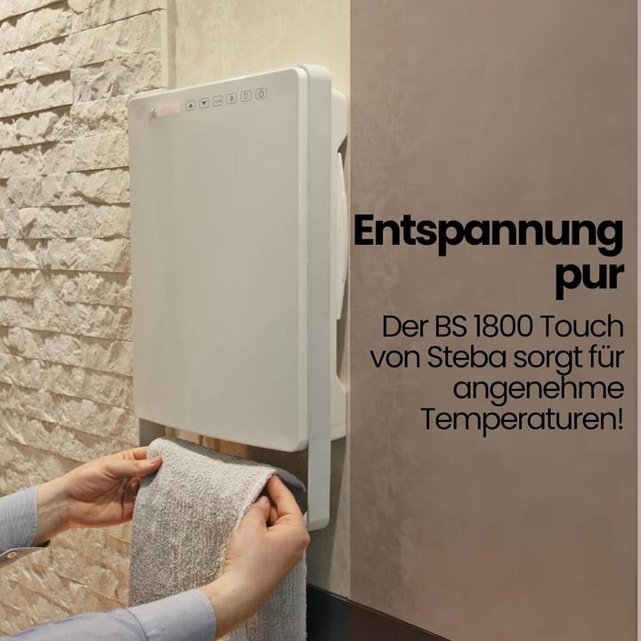 Productafbeelding Steba Badkamer Snelverwarmer BS 1800 Touch (1800 W)