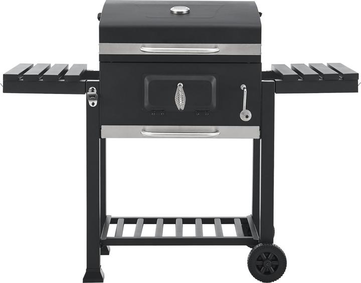 Actual product image Casa.Pro Grillwagen Arnad 105x135x47,5cm Schwarz (61.50 cm)