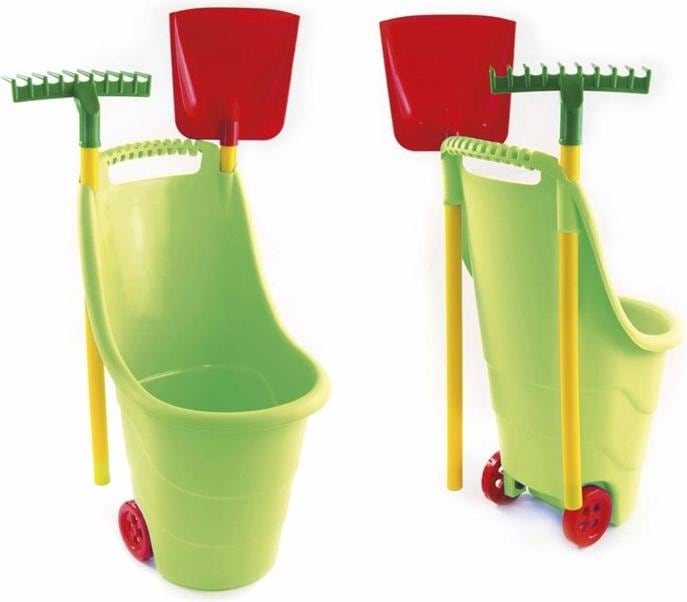 Paradiso Toys Havevogn med skovl og rive til børn