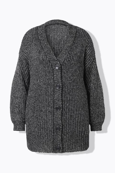 Produktbild Miamoda Strickjacke mit Glitzergarn, Loose Fit (46, 48)