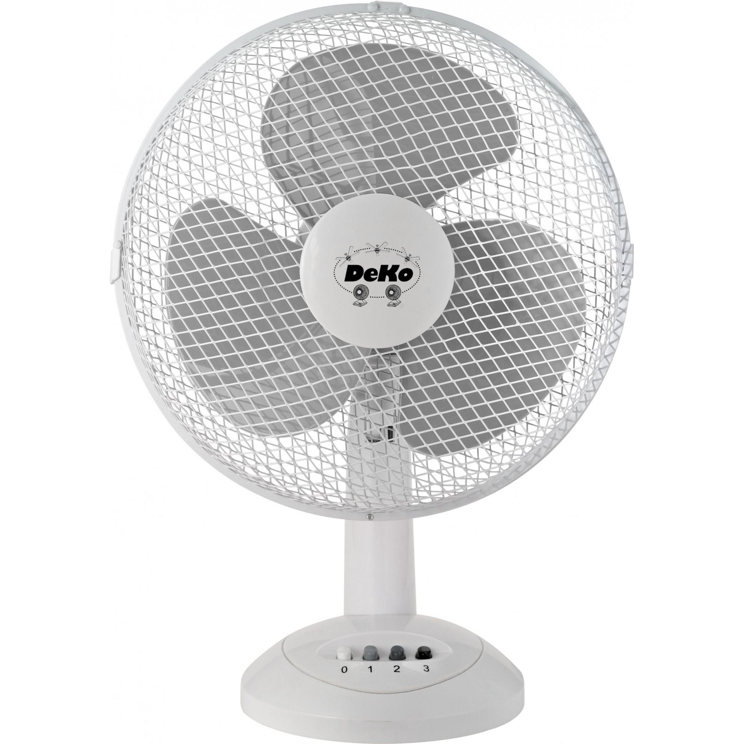 Deko Tischventilator, Ventilator, Weiss