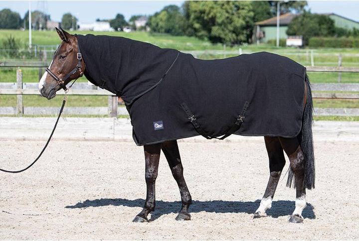 Immagine prodotto Harry's Horse Coperta asciugante in pile per cavalli con copricollo avvolgibile (215 cm)