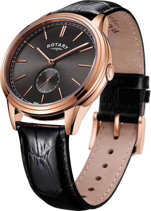 Actual product image Rotary GS05364/20 Cambridge Men 42mm 5ATM (Analogue wristwatch, 42 mm)